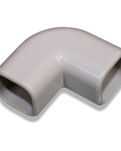 Elbow glue couplg. for square pipe 22 x 22 - L4358-04